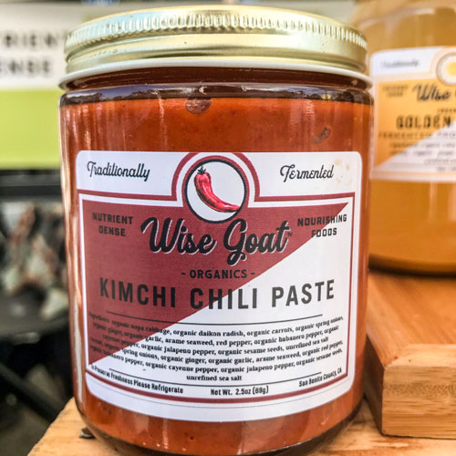 Fermented Chili Paste 8oz Wise Goat Organics