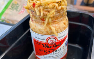 live probiotic sauerkraut